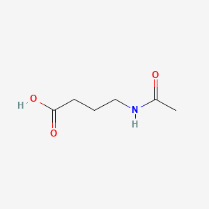 molecular formula C₆H₁₁NO₃ B1663854 4-Acetamidobutyric acid CAS No. 3025-96-5