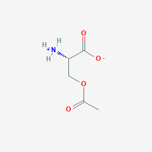 molecular formula C₅H₉NO₄ B1663856 O-acetyl-L-serine CAS No. 5147-00-2