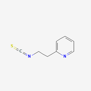 molecular formula C8H8N2S B1663862 2-(2-异硫氰酸乙基)吡啶 CAS No. 1440126-94-2