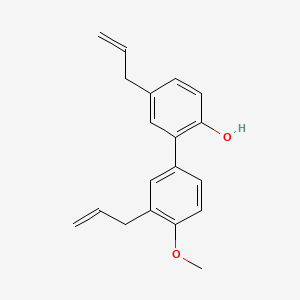 molecular formula C19H20O2 B1663864 4-Methoxyhonokiol CAS No. 68592-15-4