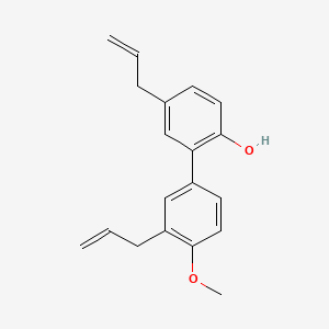 molecular formula C19H20O2 B1663864 4-O-Methylhonokiol CAS No. 68592-15-4