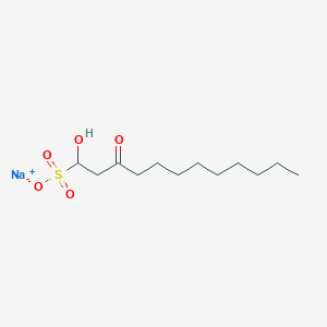 molecular formula C12H23O5S.Na B1663875 Sodium houttuyfonate CAS No. 83766-73-8