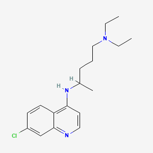 B1663885 Chloroquine CAS No. 54-05-7