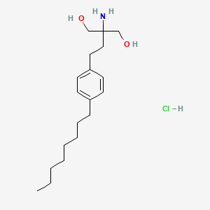 molecular formula C19H34ClNO2 B1663886 Fingolimod Hydrochloride CAS No. 162359-56-0