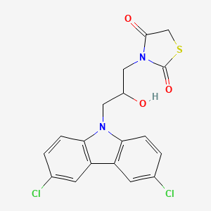 molecular formula C18H14Cl2N2O3S B1663894 10074-A4 