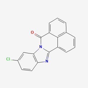 molecular formula C18H9ClN2O B1663906 10-Cl-BBQ 