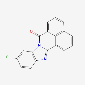 molecular formula C18H9ClN2O B1663906 10-Cl-BBQ CAS No. 23982-76-5