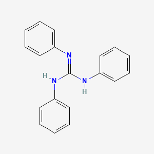 molecular formula C19H17N3 B1663917 1,2,3-Triphenylguanidine CAS No. 101-01-9
