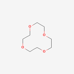 molecular formula C8H16O4 B1663920 1,4,7,10-Tetraoxacyclododecane CAS No. 294-93-9
