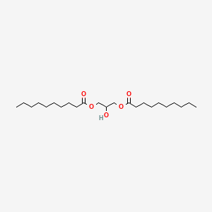 molecular formula C23H44O5 B1663922 1,3-Didecanoylglycerol CAS No. 17598-93-5