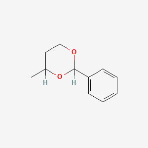 molecular formula C11H14O2 B1663930 4-甲基-2-苯基-1,3-二噁烷 CAS No. 774-44-7