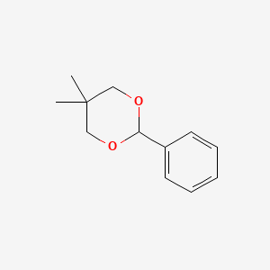 molecular formula C12H16O2 B1663933 5,5-Dimethyl-2-phenyl-1,3-dioxane CAS No. 776-88-5