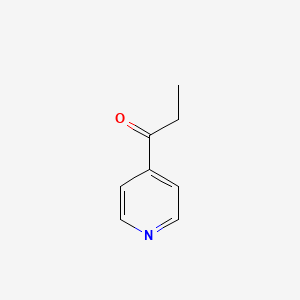 molecular formula C8H9NO B1663938 4-Propionylpyridine CAS No. 1701-69-5