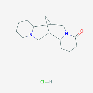 molecular formula C15H25ClN2O B1663947 17-Oxolupanine hydrochloride CAS No. 6853-92-5