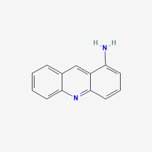 molecular formula C13H10N2 B1663953 1-Acridinamine CAS No. 578-06-3