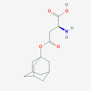 molecular formula C14H21NO4 B1663954 1-Adamantylaspartate CAS No. 115545-59-0