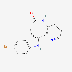 molecular formula C15H10BrN3O B1663955 1-Azakenpaullone 