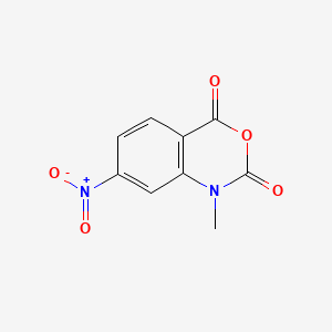 molecular formula C9H6N2O5 B1663971 1-Methyl-7-nitroisatoic anhydride CAS No. 73043-80-8