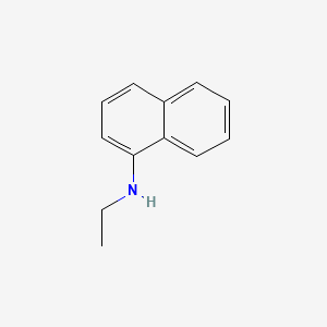 molecular formula C12H13N B1663975 N-Ethyl-1-naphthylamine CAS No. 118-44-5