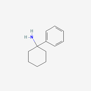 molecular formula C12H17N B1663984 1-Phenylcyclohexylamine CAS No. 2201-24-3