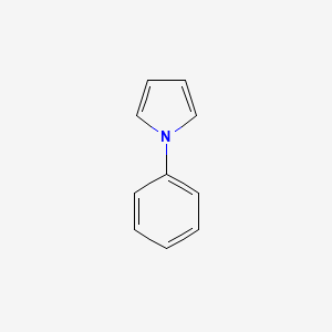 molecular formula C10H9N B1663985 1-Phenylpyrrole CAS No. 635-90-5