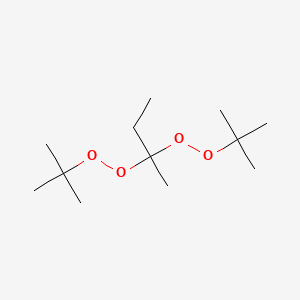 molecular formula C12H26O4 B1663996 2,2-叔丁基过氧化丁烷 CAS No. 2167-23-9