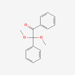 molecular formula C16H16O3 B1663997 2,2-Dimethoxy-2-phenylacetophenone CAS No. 24650-42-8