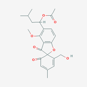 molecular formula C23H26O7 B166400 Purpactin B CAS No. 133806-60-7