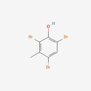 molecular formula C7H5Br3O B1664002 2,4,6-Tribromo-m-cresol CAS No. 4619-74-3