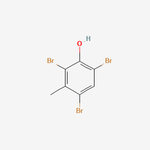 molecular formula C7H5Br3O B1664002 2,4,6-Tribromo-3-methylphenol CAS No. 4619-74-3