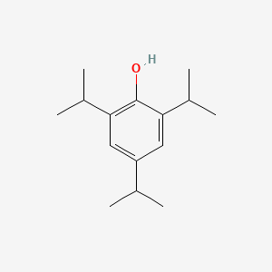 molecular formula C15H24O B1664003 2,4,6-三异丙基苯酚 CAS No. 2934-07-8