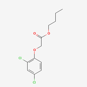 molecular formula C12H14Cl2O3 B1664008 2,4-D Butyl ester CAS No. 94-80-4