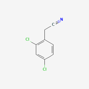 molecular formula C8H5Cl2N B1664011 2,4-Dichlorophenylacetonitrile CAS No. 6306-60-1