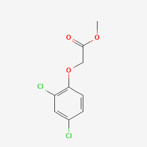 molecular formula C9H8Cl2O3 B1664012 Methyl (2,4-dichlorophenoxy)acetate CAS No. 1928-38-7