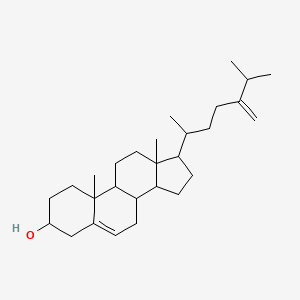 molecular formula C28H46O B1664013 24-Methylenecholesterol CAS No. 474-63-5
