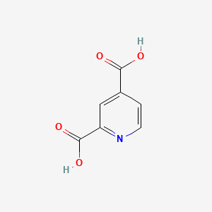 molecular formula C7H5NO4 B1664014 2,4-Pyridinedicarboxylic acid CAS No. 499-80-9