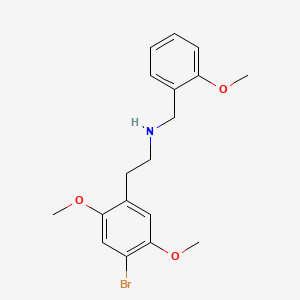 molecular formula C18H22BrNO3 B1664020 25B-NBOMe CAS No. 1026511-90-9