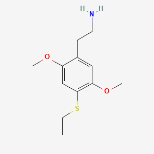molecular formula C12H19NO2S B1664023 2,5-Dimethoxy-4-(ethylthio)phenethylamine CAS No. 207740-24-7