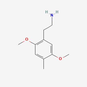 molecular formula C11H17NO2 B1664025 2,5-Dimethoxy-4-methylphenethylamine CAS No. 24333-19-5