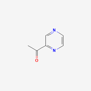 molecular formula C6H6N2O B1664038 Acetylpyrazine CAS No. 22047-25-2