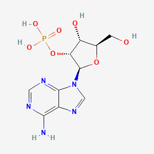 molecular formula C10H14N5O7P B1664043 Adenosine 2'-Phosphate CAS No. 130-49-4