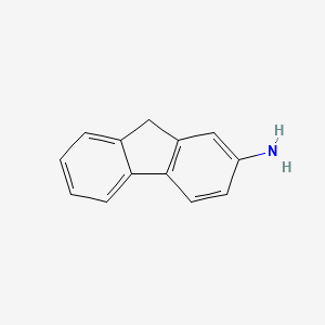 molecular formula C13H11N B1664046 2-氨基芴 CAS No. 153-78-6