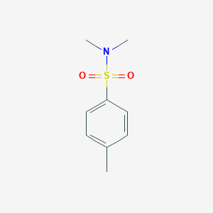 molecular formula C9H13NO2S B166405 N,N,4-trimethylbenzenesulfonamide CAS No. 599-69-9