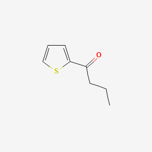 molecular formula C8H10OS B1664058 1-(Thiophen-2-yl)butan-1-one CAS No. 5333-83-5