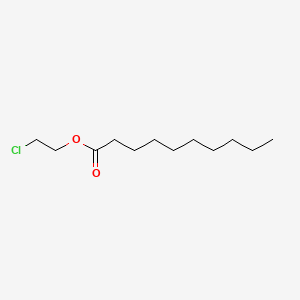 molecular formula C12H23ClO2 B1664064 2-Chloroethyl caprate CAS No. 15175-04-9