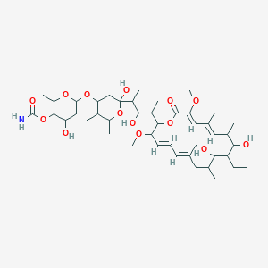 molecular formula C44H73NO14 B166407 Viranamycin B CAS No. 139595-04-3