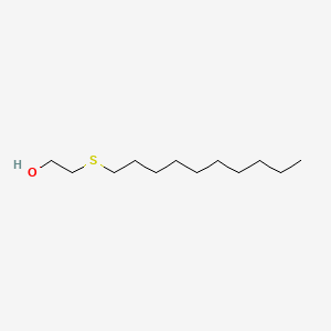 molecular formula C12H26OS B1664070 Ethanol, 2-decylthio- CAS No. 41891-88-7