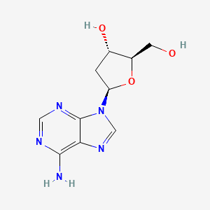molecular formula C10H13N5O3 B1664071 2'-Deoxyadenosine CAS No. 958-09-8