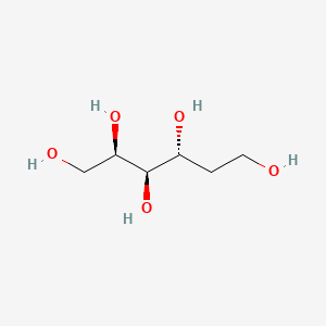 B1664072 (2R,3R,4R)-hexane-1,2,3,4,6-pentol CAS No. 6664-99-9