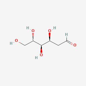 molecular formula C6H12O5 B1664073 D-Glucose, 2-deoxy- CAS No. 154-17-6